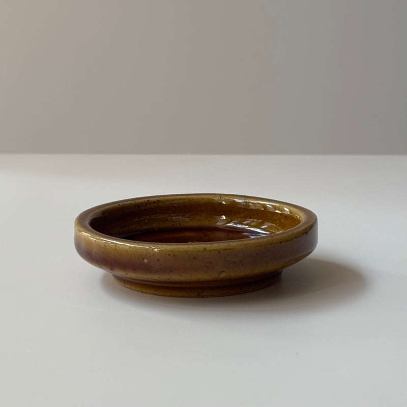 【北欧 デンマーク ヴィンテージ】Michael Andersen&son (マイケル・アンダーセン) ashtray brown
