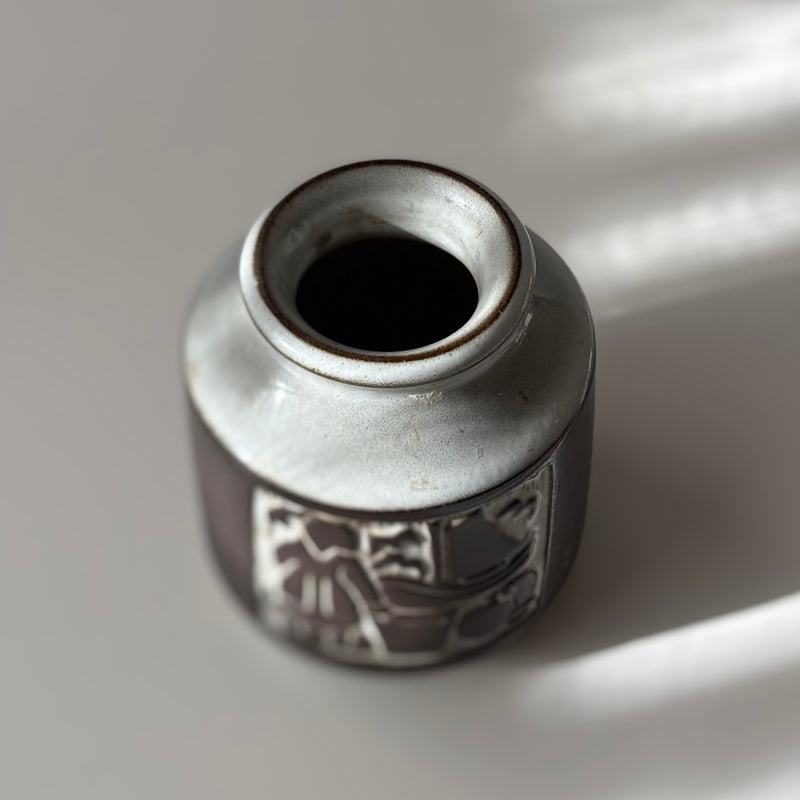 【北欧 デンマーク ヴィンテージ】Michael Andersen&son (マイケル・アンダーセン) small vase grey