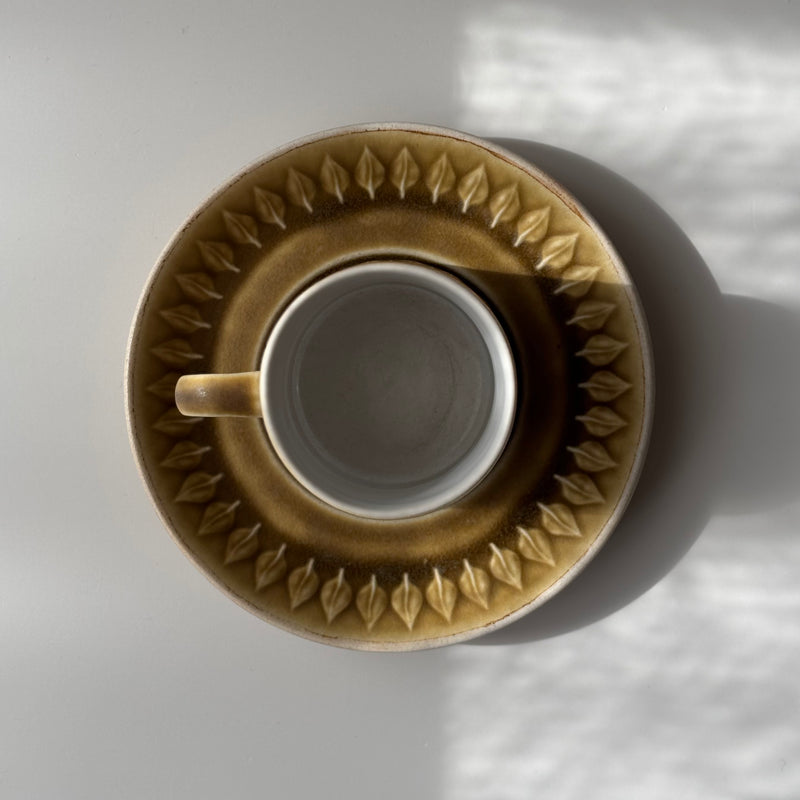 【北欧 デンマーク ヴィンテージ】Quistgaard (クイストゴー) Relief (レリーフ) coffee cup