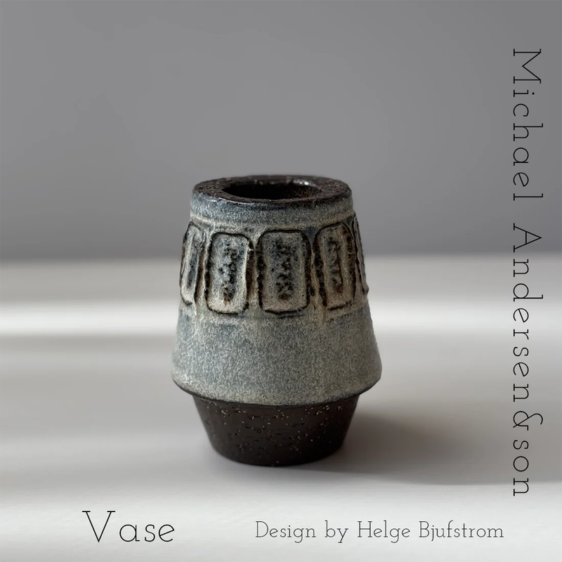 【北欧 デンマーク ヴィンテージ】Michael Andersen&son(マイケル・アンダーセン) small vase