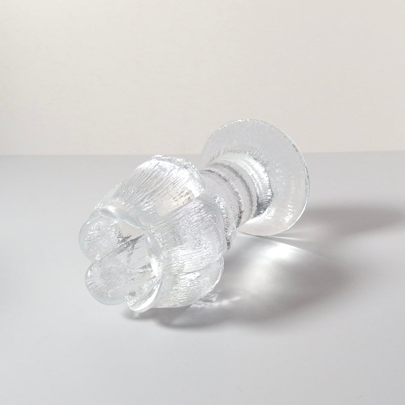【北欧 スウェーデン ヴィンテージ】Kosta Boda (コスタ・ボダ) Rosebud candle holder