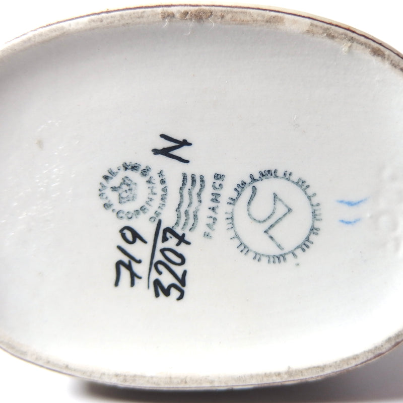 【北欧 デンマーク ヴィンテージ】Royal copenhagen (ロイヤルコペンハーゲン) Baca (バッカ)vase fish small