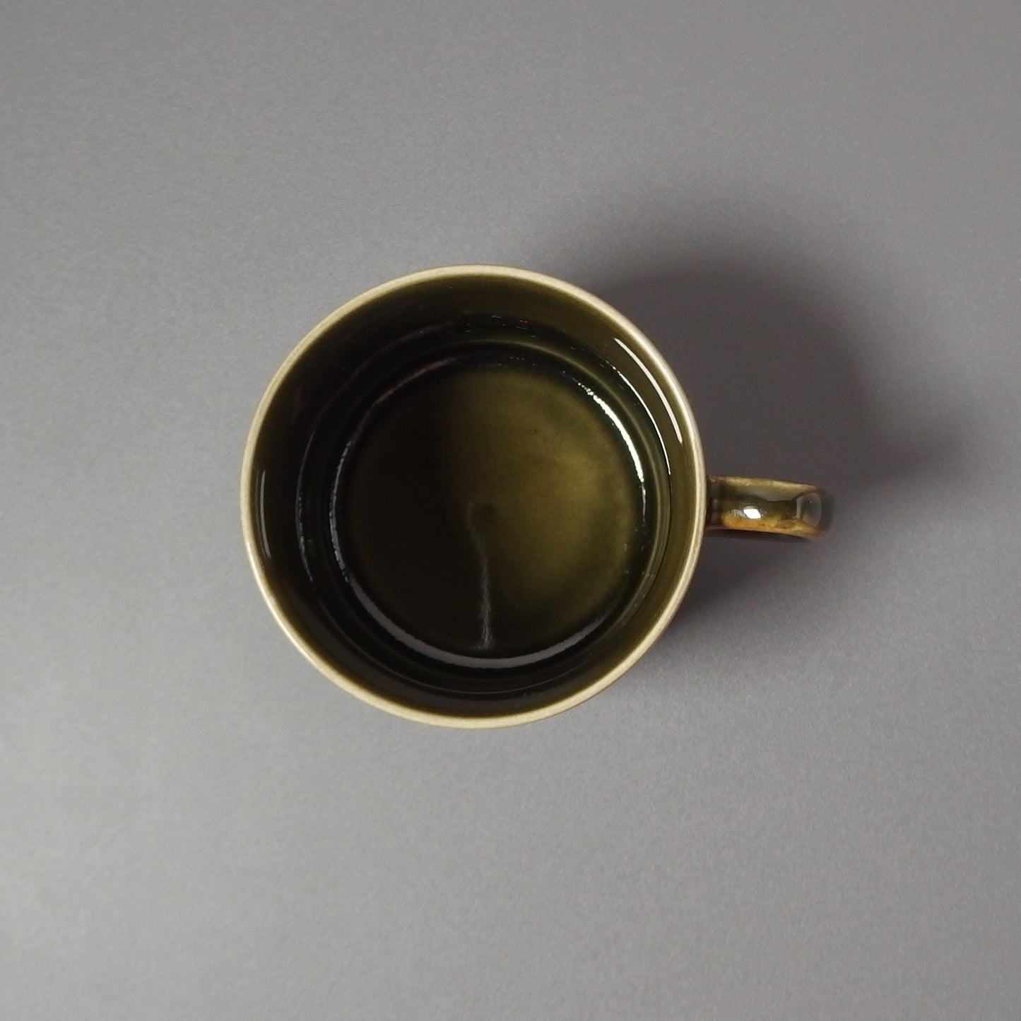 【北欧 ヴィンテージ】Gefle(ゲフレ) Oliv(オリーブ) coffee cup