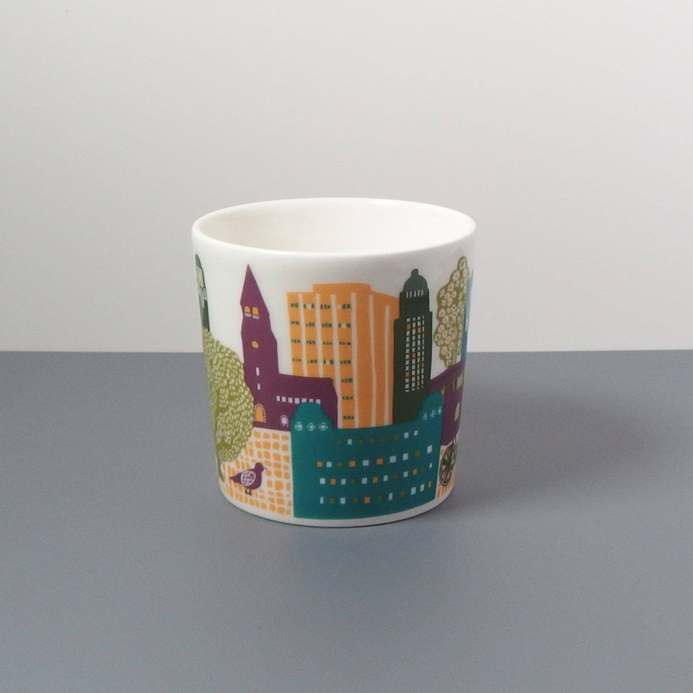 【北欧 ヴィンテージ】 Arabia (アラビア) Teema (ティーマ) mug Hometown downtown
