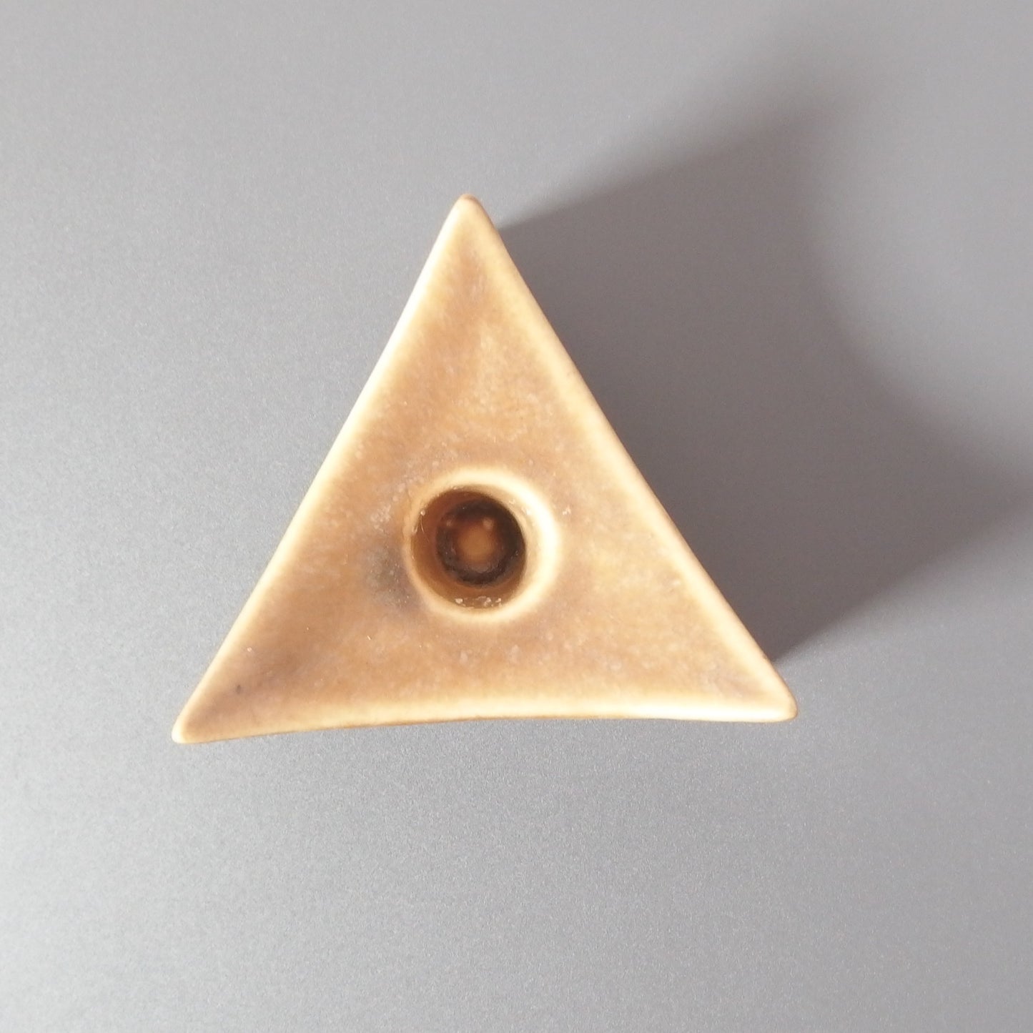【北欧 ヴィンテージ】 Quistgaard (クイストゴー ) Relief (レリーフ) triangular candle holder
