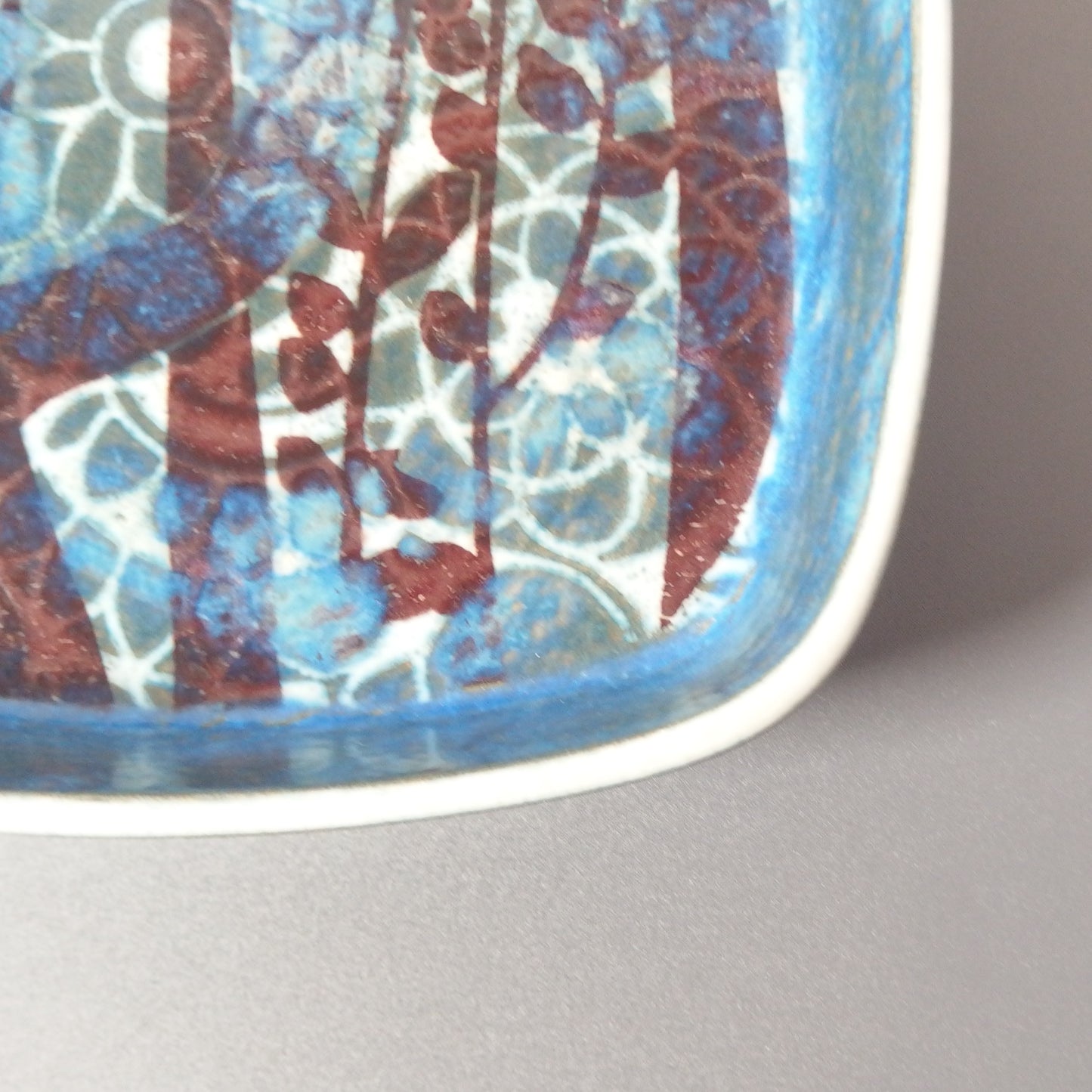 【北欧 ヴィンテージ】Royal copenhagen (ロイヤルコペンハーゲン) Baca (バッカ)square plate