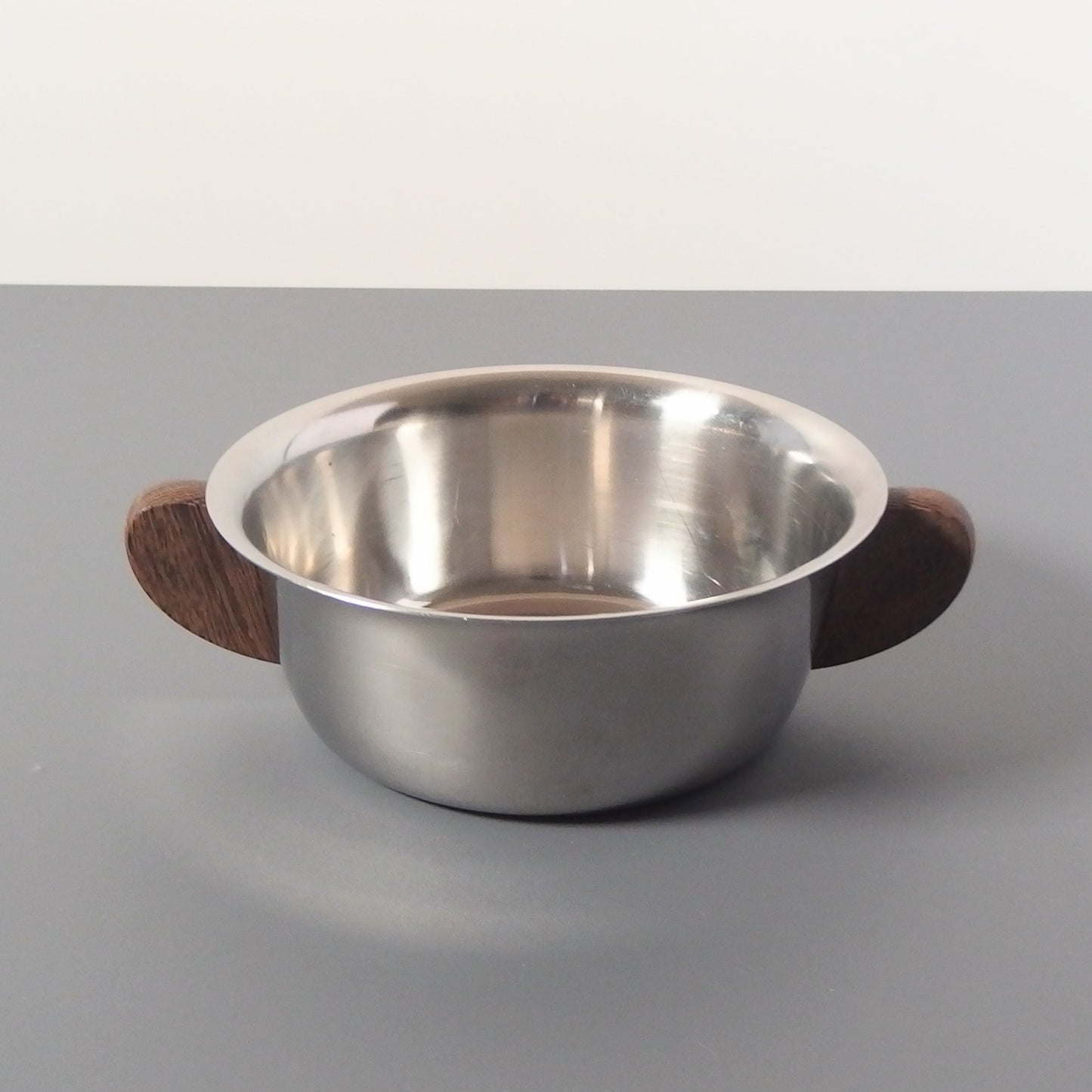 【北欧 ヴィンテージ】デンマーク製 Teak handle sugar bowl & creamer