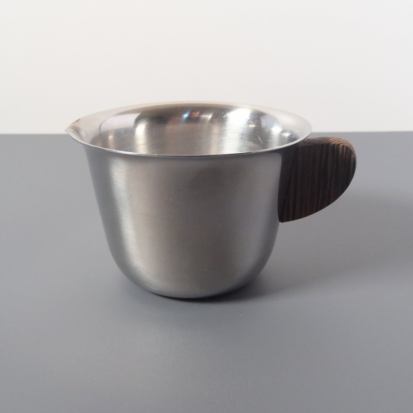 【北欧 ヴィンテージ】デンマーク製 Teak handle sugar bowl & creamer