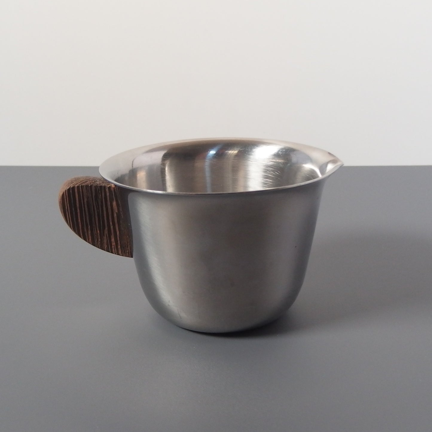 【北欧 ヴィンテージ】デンマーク製 Teak handle sugar bowl & creamer