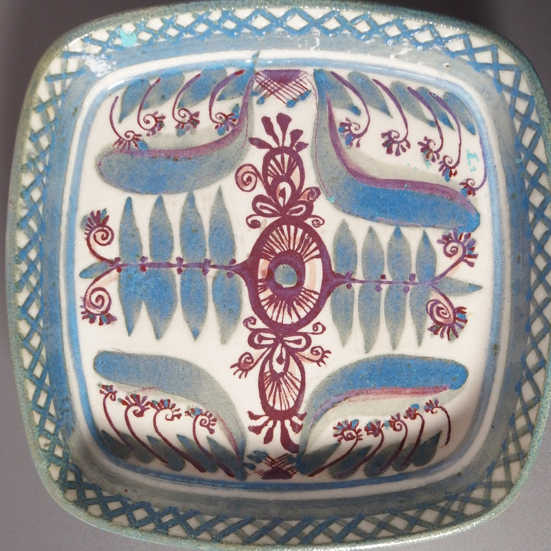 【北欧 ヴィンテージ】Royal copenhagen (ロイヤルコペンハーゲン) Tenera (テネラ)square plate