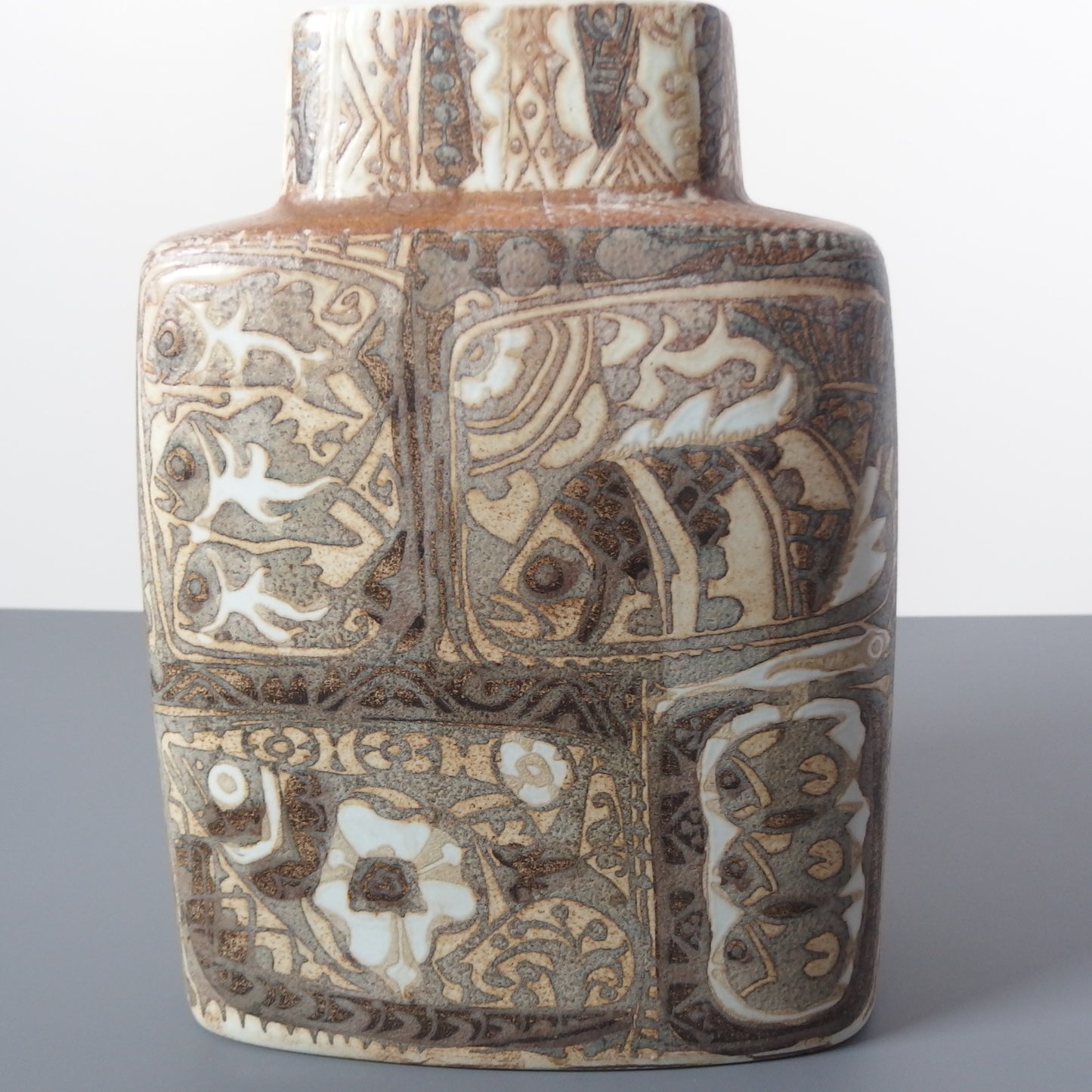 【北欧 ヴィンテージ】Royal copenhagen (ロイヤルコペンハーゲン) Baca (バッカ)vase fish