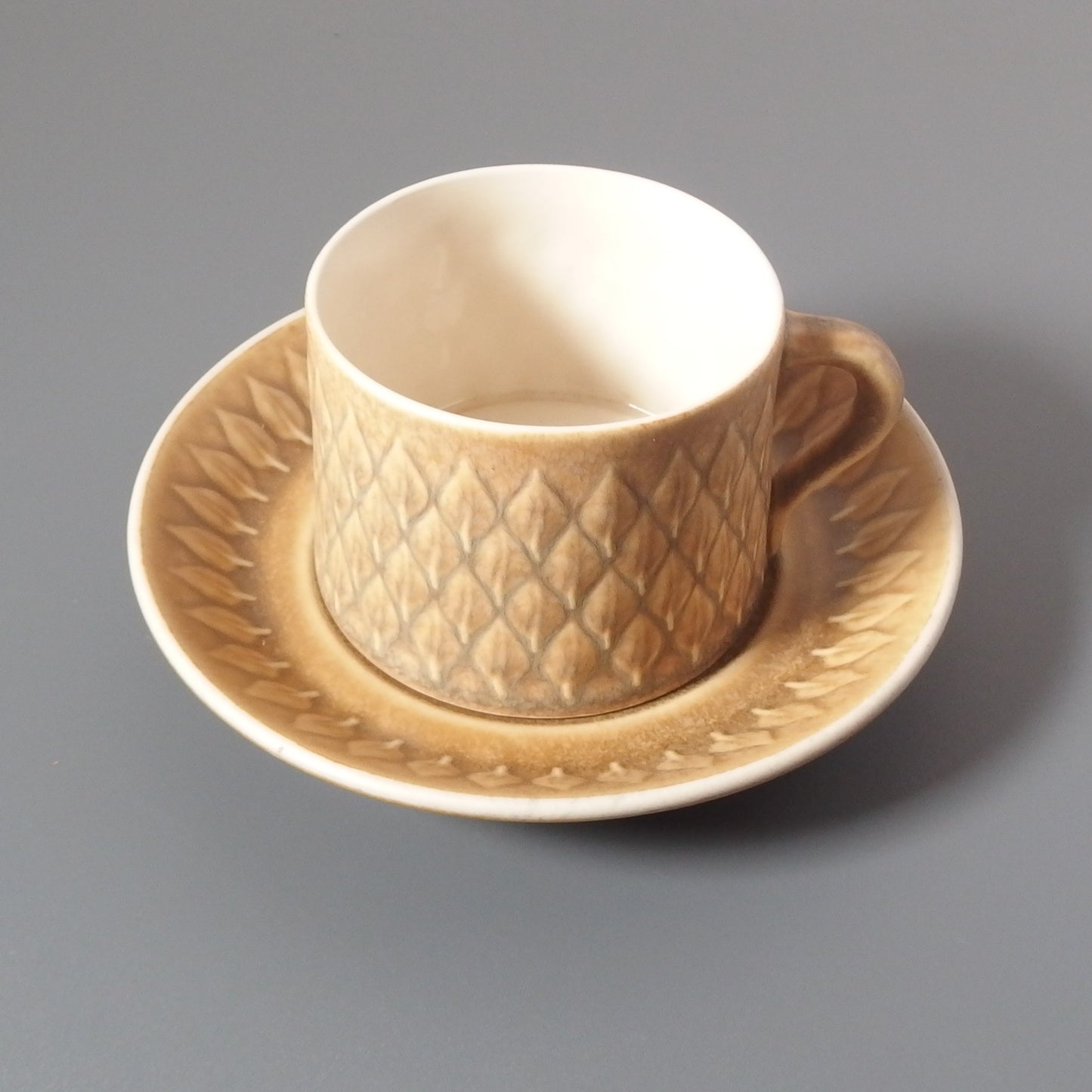 【北欧 ヴィンテージ】Quistgaard (クイストゴー) Relief (レリーフ) tea cup saucer