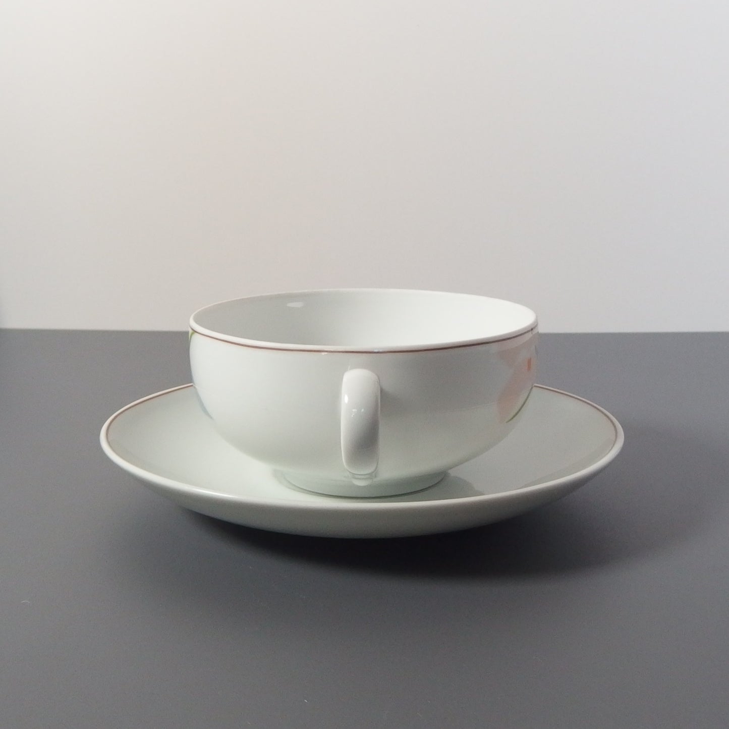 【北欧 ヴィンテージ】B&G(ビング・オー・グレンダール) Blue Orchid(ブルーオーキッド) tea C/S