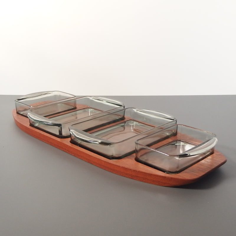 【北欧 ヴィンテージ】 デンマーク製 teak serving dish