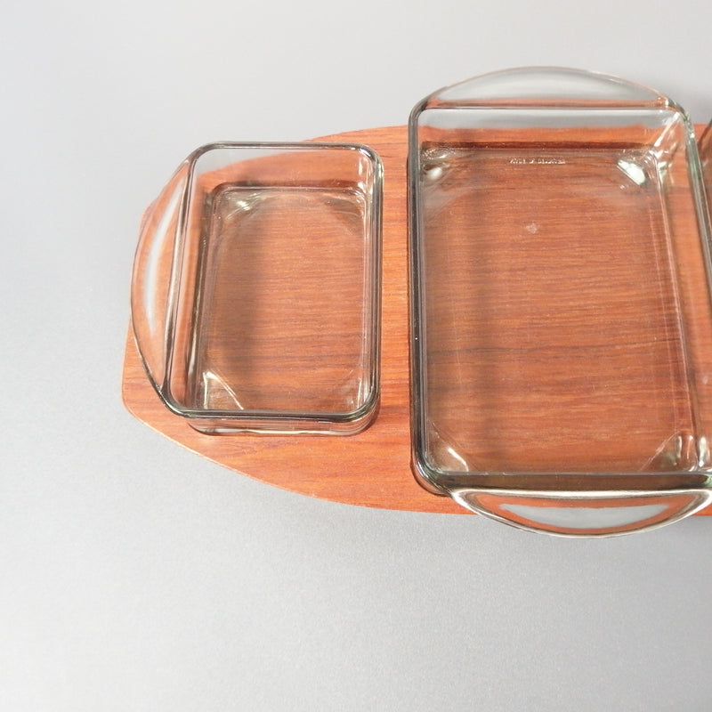 【北欧 ヴィンテージ】 デンマーク製 teak serving dish