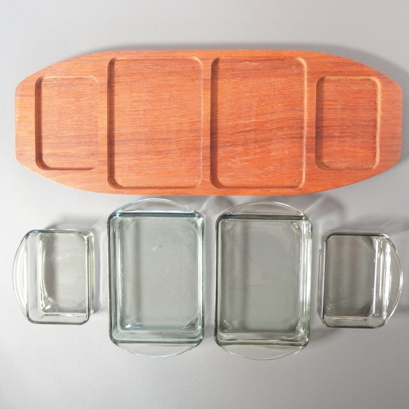 【北欧 ヴィンテージ】 デンマーク製 teak serving dish