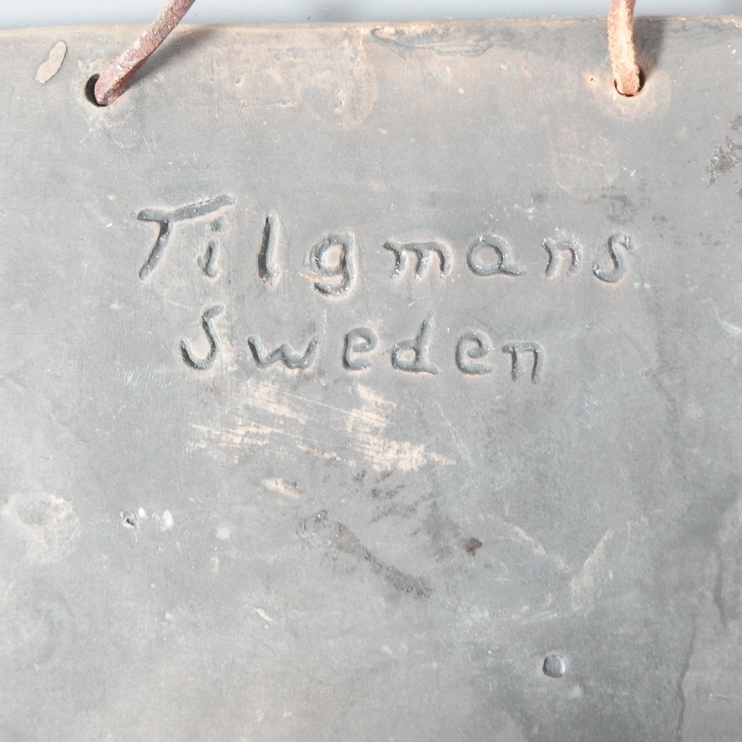 【北欧 ヴィンテージ】Tilgmans Keramik (ティルグマンズ ケラミック) wall plate