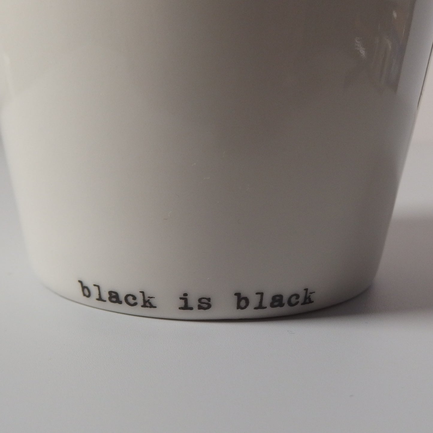 【北欧 ヴィンテージ】Anne Black (アンヌ・ブラック) black is black (ブラック・イズ・ブラック) cup