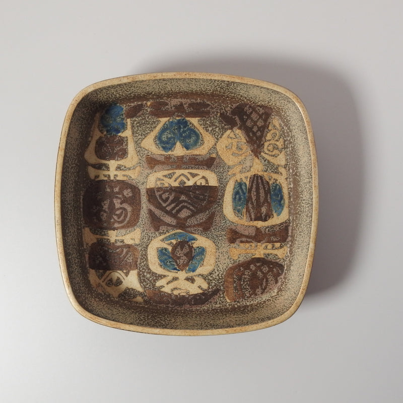 【北欧 デンマーク ヴィンテージ】Royal copenhagen (ロイヤルコペンハーゲン) Baca (バッカ)square plate