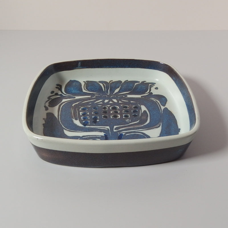 【北欧 デンマーク ヴィンテージ】Royal copenhagen (ロイヤルコペンハーゲン) Tenera (テネラ)square plate