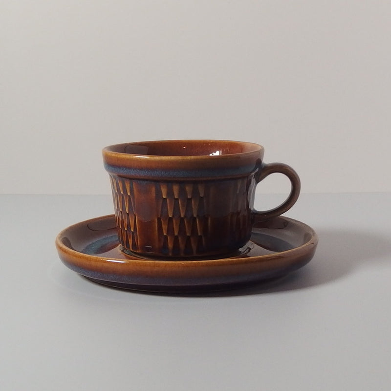 【北欧 デンマーク ヴィンテージ】Soholm (スーホルム) Granit (グラニット) coffee cup brown