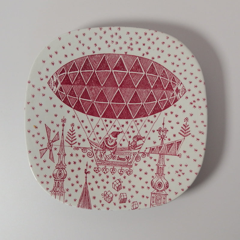 【北欧 デンマーク ヴィンテージ】Nymølle(二モーレ) christmas plate