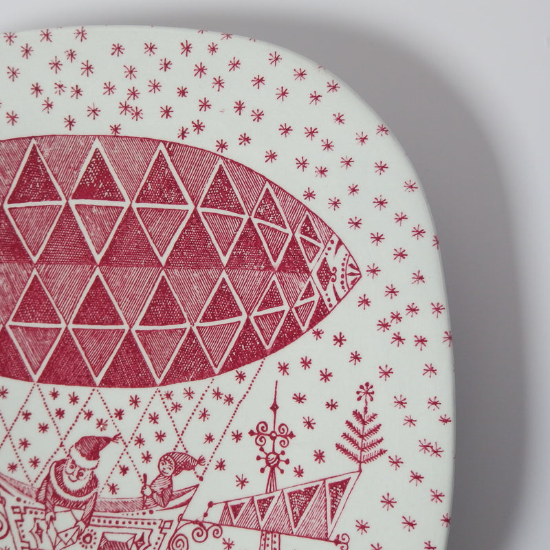 【北欧 デンマーク ヴィンテージ】Nymølle(二モーレ) christmas plate