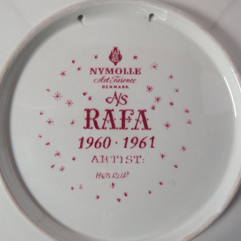 【北欧 デンマーク ヴィンテージ】Nymølle(二モーレ) christmas plate