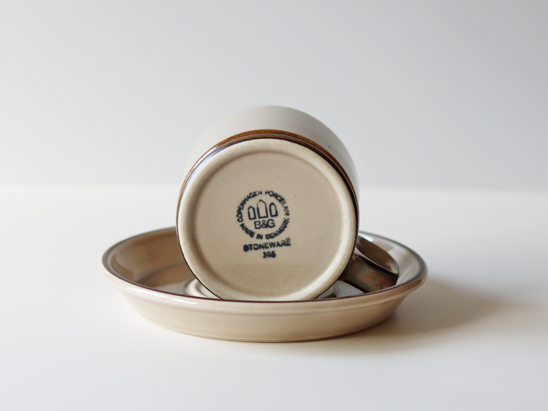 Jens.H.Quistgaard(イェンス・クイストゴー) Peru(ペルー) coffee cup saucer │ 北欧ヴィンテージ デンマーク 食器 コーヒーカップ 陶磁器