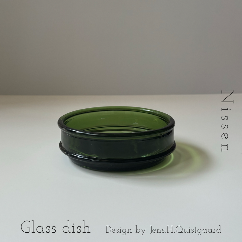 【北欧 デンマーク ヴィンテージ】Jens.H.Quistgaard (イェンス・クイストゴー) glass dish