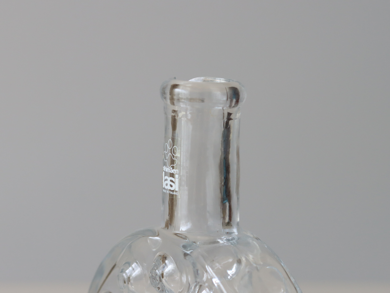 Riihimaen Lasi (リーヒマエンラシ) Nanny Still(ナニー・スティル)Lumitähti (ルミタハティ)Bottle/carafe H17.5cm │ 北欧 フィンランド ヴィンテージ 花瓶 カラフェ ボトル ガラス