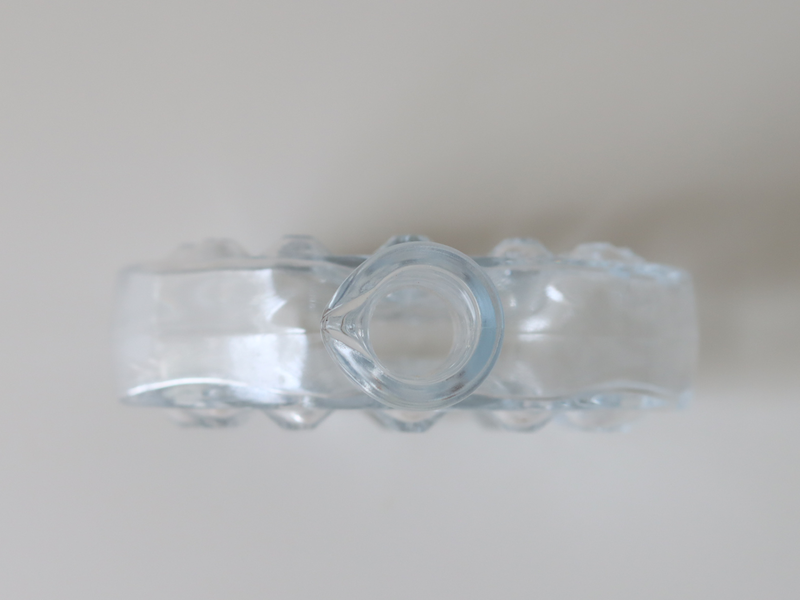 Riihimaen Lasi (リーヒマエンラシ) Nanny Still(ナニー・スティル)Lumitähti (ルミタハティ)Bottle/carafe H17.5cm │ 北欧 フィンランド ヴィンテージ 花瓶 カラフェ ボトル ガラス