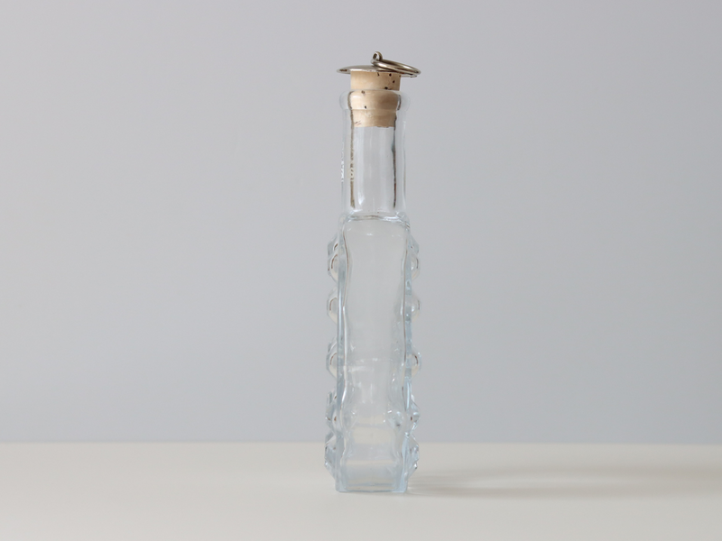 Riihimaen Lasi (リーヒマエンラシ) Nanny Still(ナニー・スティル)Lumitähti (ルミタハティ)Bottle/carafe H17.5cm │ 北欧 フィンランド ヴィンテージ 花瓶 カラフェ ボトル ガラス