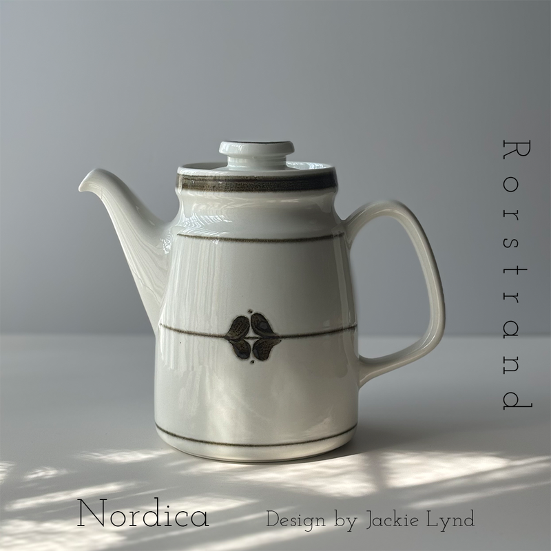 【北欧 スウェーデン ヴィンテージ】Rorstrand(ロールストランド) Nordica(ノルディカ) coffee pot