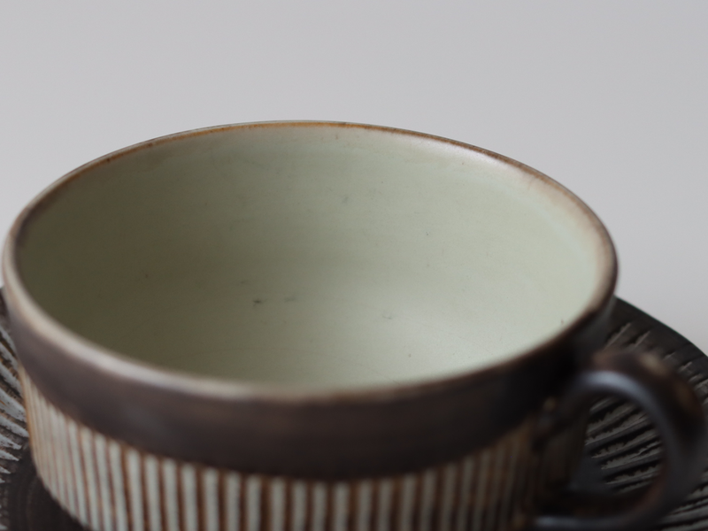 BR denmark Amazonas(アマゾナス) tea cup saucer │ 北欧ヴィンテージ デンマーク 食器 ティーカップ 陶磁器