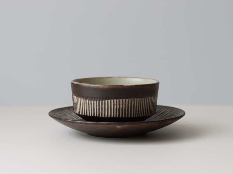 BR denmark Amazonas(アマゾナス) tea cup saucer │ 北欧ヴィンテージ デンマーク 食器 ティーカップ 陶磁器