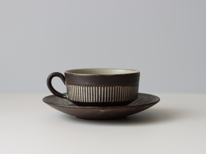 BR denmark Amazonas(アマゾナス) tea cup saucer │ 北欧ヴィンテージ デンマーク 食器 ティーカップ 陶磁器
