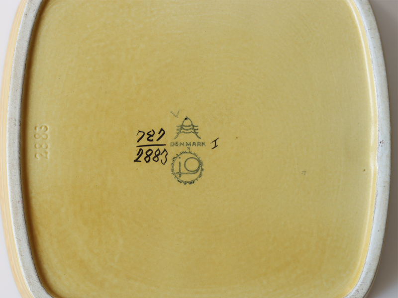Royal copenhagen (ロイヤルコペンハーゲン) Baca (バッカ) 17cm plate bird 787/2883 │ 北欧ヴィンテージ デンマーク 食器 陶磁器 鳥