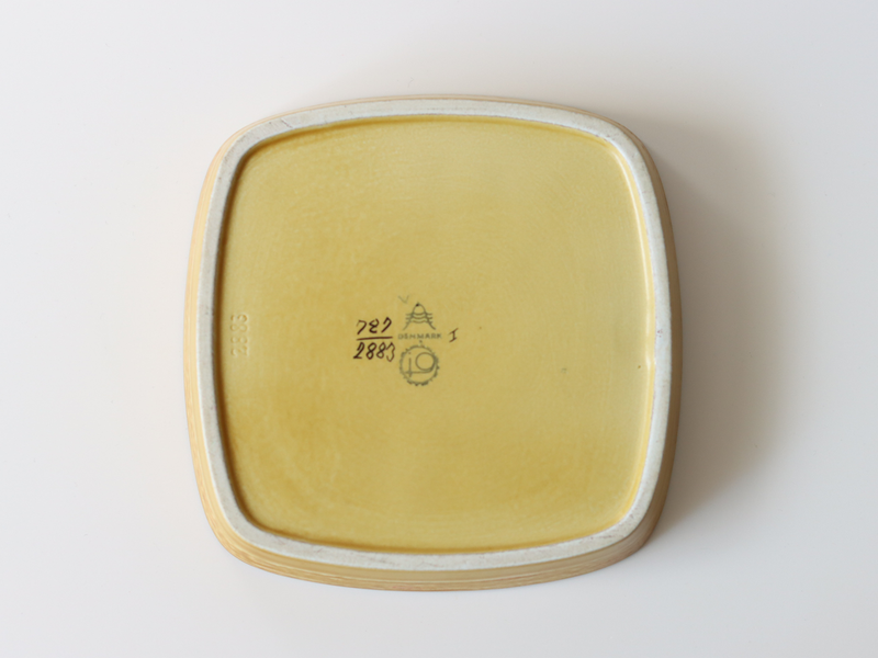 Royal copenhagen (ロイヤルコペンハーゲン) Baca (バッカ) 17cm plate bird 787/2883 │ 北欧ヴィンテージ デンマーク 食器 陶磁器 鳥