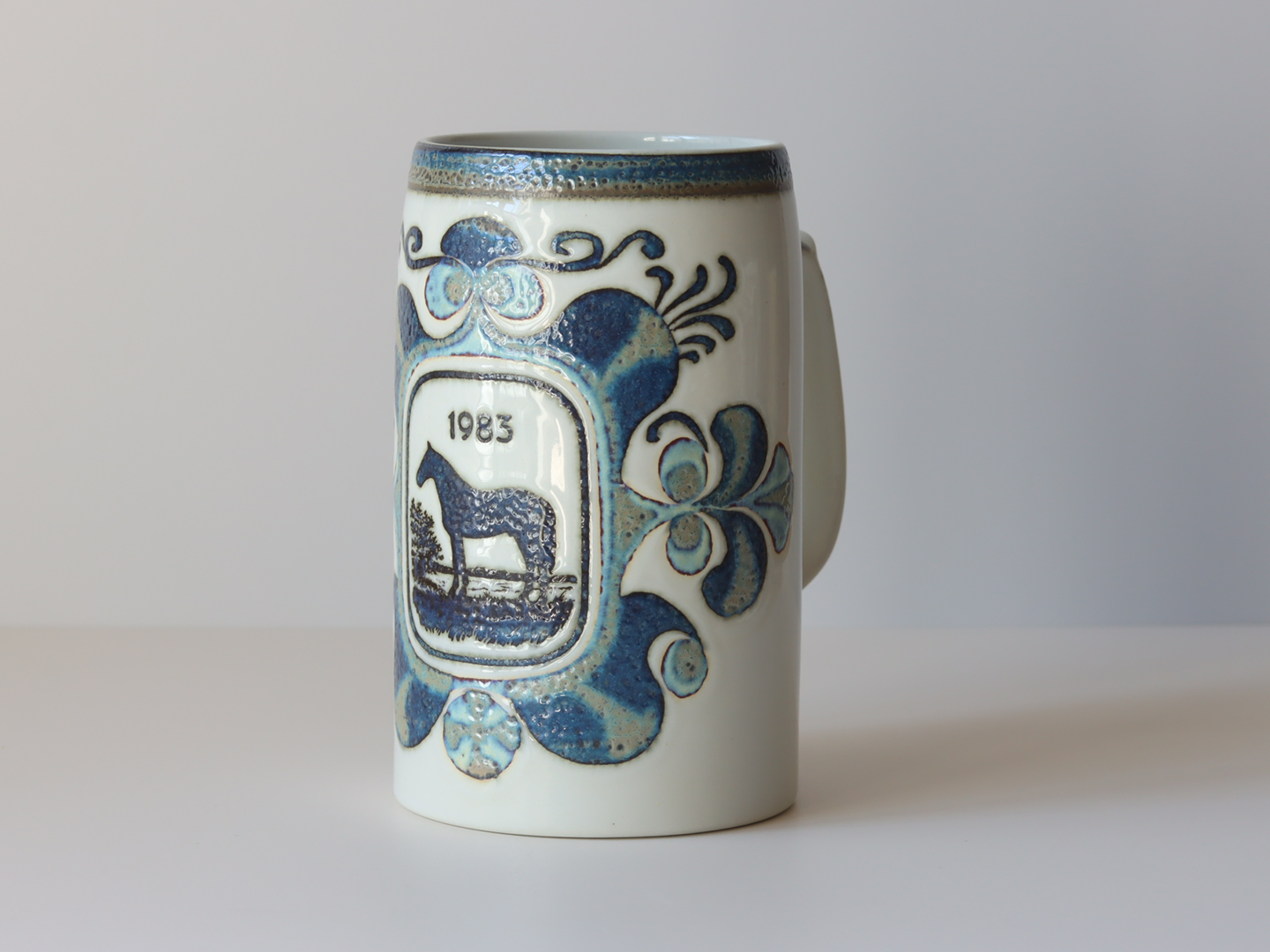 Royal Copenhagen(ロイヤルコペンハーゲン) Tenera マグカップ 馬 1983年 | 北欧ヴィンテージ デンマーク