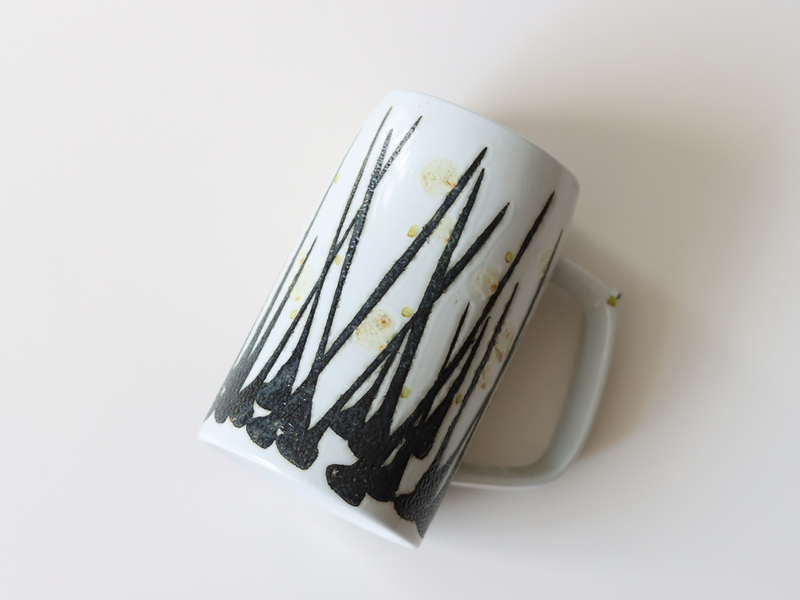 Royal copenhagen (ロイヤルコペンハーゲン) Baca (バッカ) Mug cup EM 670/3697 │ 北欧ヴィンテージ デンマーク 食器 陶磁器 マグカップ