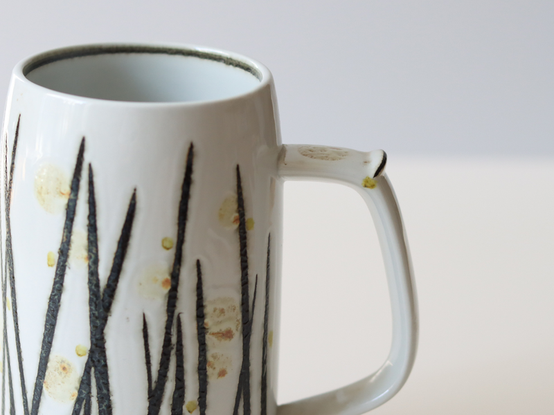 Royal copenhagen (ロイヤルコペンハーゲン) Baca (バッカ) Mug cup EM 670/3697 │ 北欧ヴィンテージ デンマーク 食器 陶磁器 マグカップ