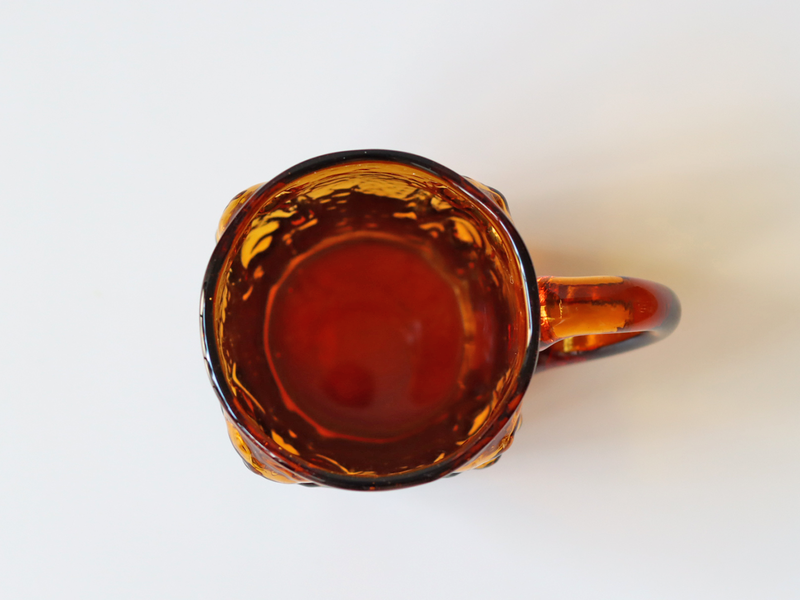 Boda (ボダ)Erik Höglund(エリック・ホグラン)beer mug umber H10.5cm │ 北欧 スウェーデン ヴィンテージ グラス マグ