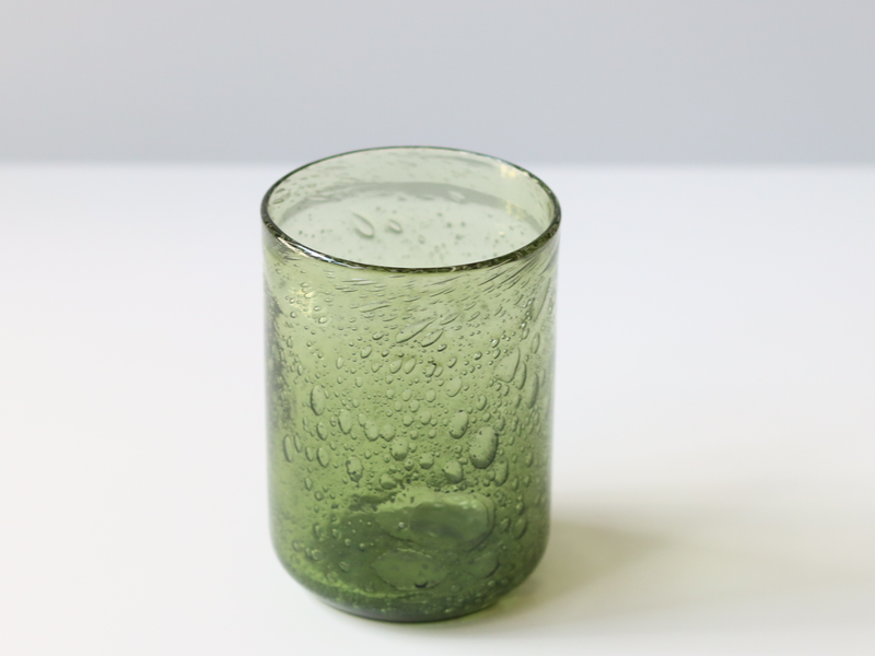 Boda (ボダ)Erik Höglund(エリック・ホグラン)vase green H11cm │ 北欧 スウェーデン ヴィンテージ ガラスベース 花瓶