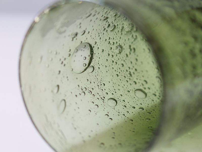 Boda (ボダ)Erik Höglund(エリック・ホグラン)vase green H11cm │ 北欧 スウェーデン ヴィンテージ ガラスベース 花瓶