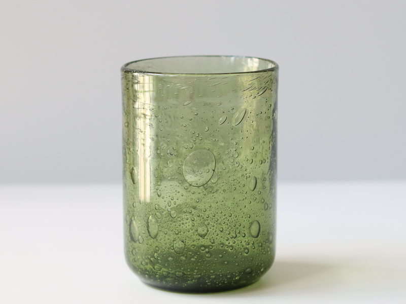 Boda (ボダ)Erik Höglund(エリック・ホグラン)vase green H11cm │ 北欧 スウェーデン ヴィンテージ ガラスベース 花瓶