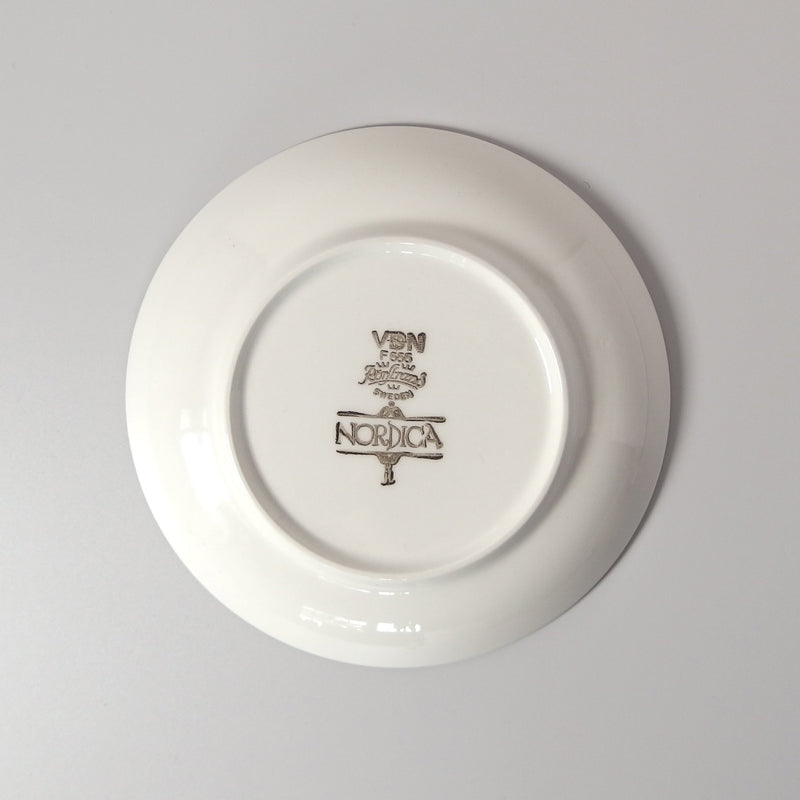 【北欧 スウェーデン ヴィンテージ】Rorstrand (ロールストランド) Nordica(ノルディカ)coffee cup saucer