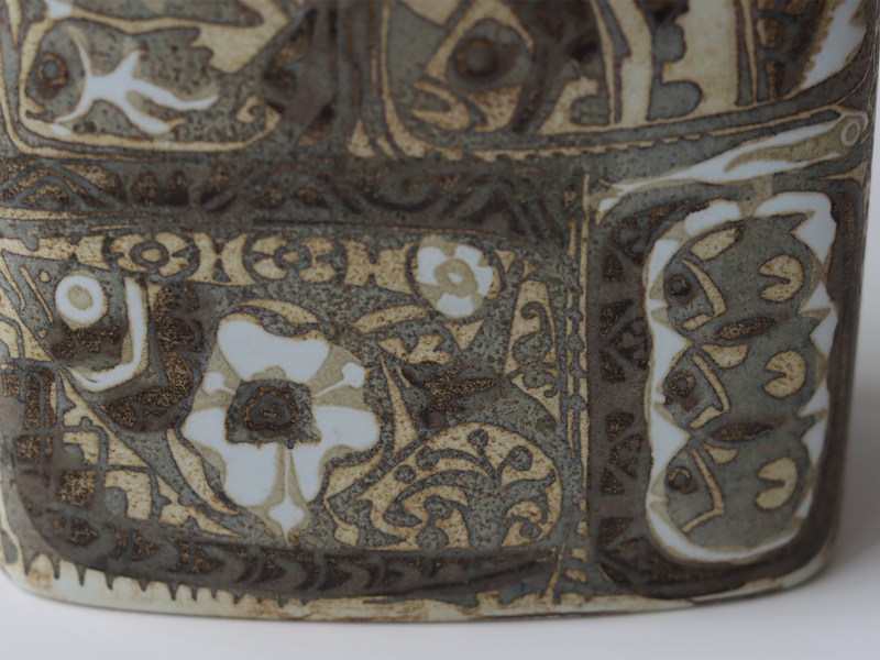 Royal copenhagen (ロイヤルコペンハーゲン) Baca (バッカ)vase fish │ 北欧ヴィンテージ デンマーク 花瓶 陶磁器