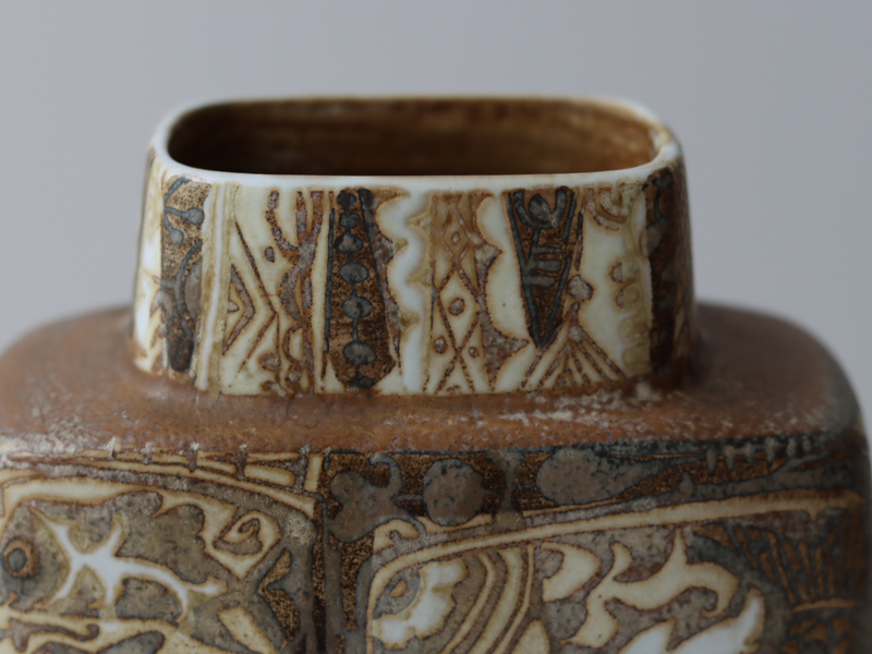 Royal copenhagen (ロイヤルコペンハーゲン) Baca (バッカ)vase fish │ 北欧ヴィンテージ デンマーク 花瓶 陶磁器