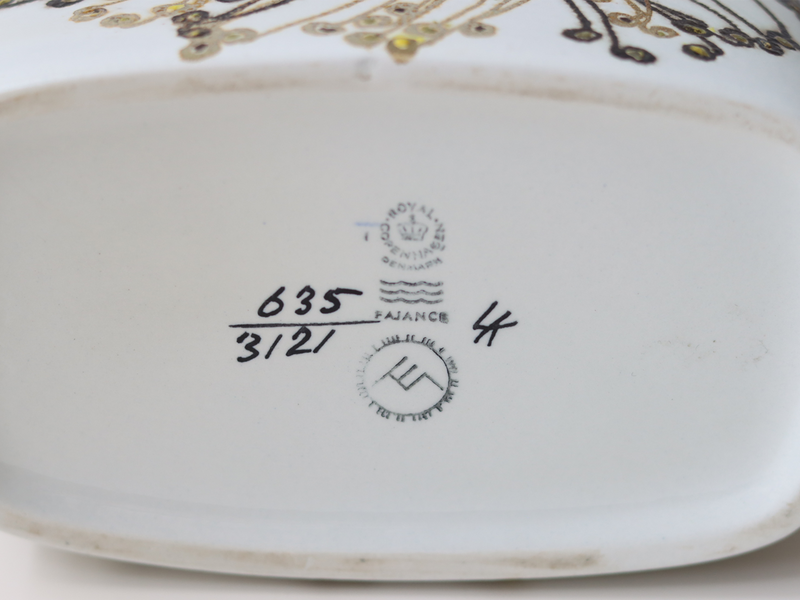 Royal copenhagen (ロイヤルコペンハーゲン) Baca (バッカ)vase Ellen Malmer │ 北欧ヴィンテージ デンマーク 花瓶 陶磁器